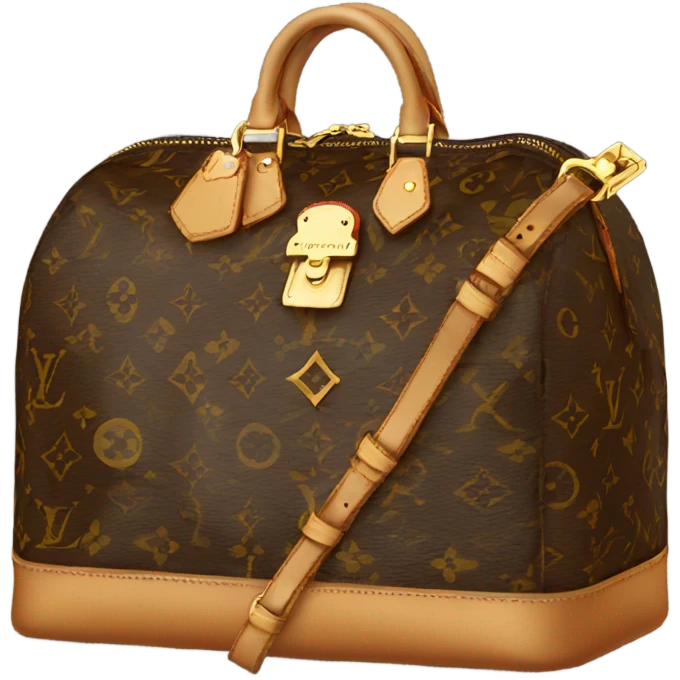 Louis vuitton bag  emoji