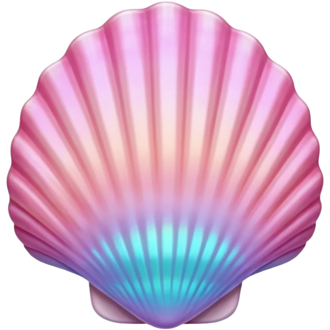 pink seashell emoji
