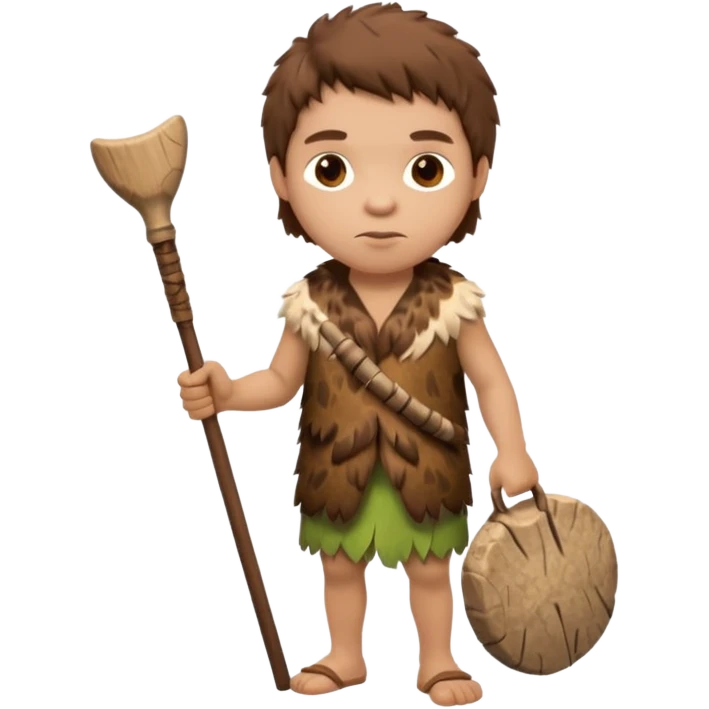 mini stone age man  emoji