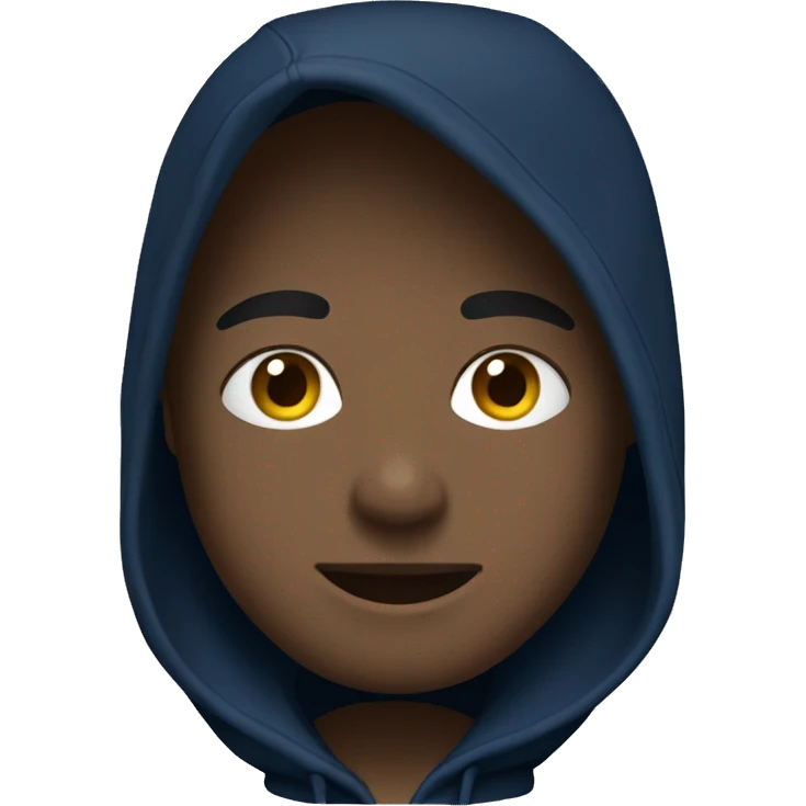 navy blue hoodie emoji