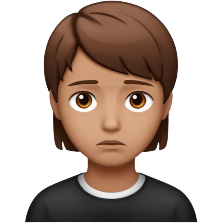 sad  because new cuthair emoji