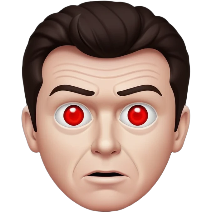 Rick Astley but his entire body and face is completely dark and can’t really see and it is [THE UNKNOWN] and it is most likely a murderous face because btw by the way the only thing actually visible and easy to see is his red dot ball eyes and the background is just pitch black emoji