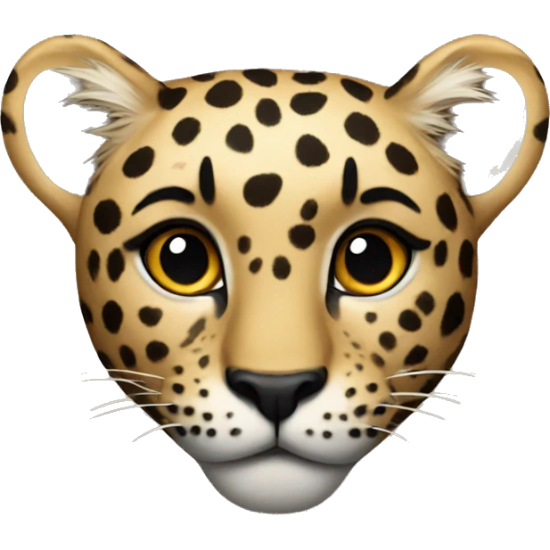 leopard heart emoji