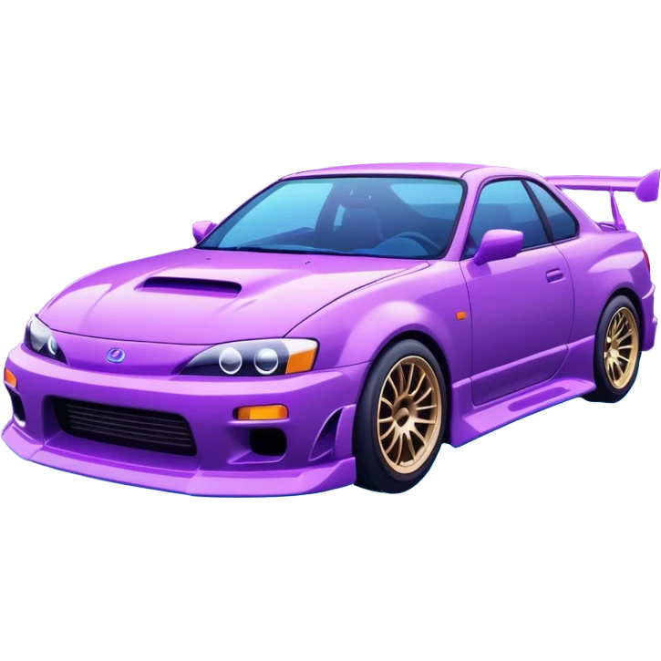 japanese purple wave phonk car drifting emoji