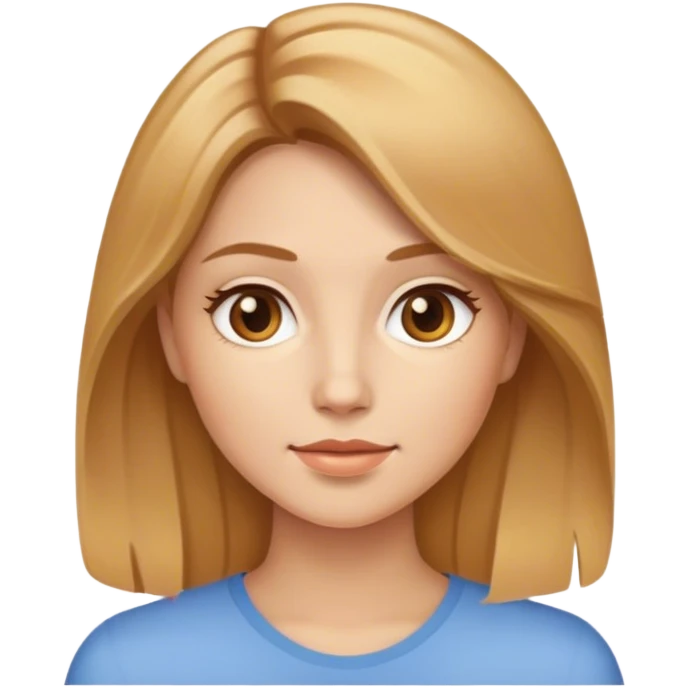 honey blonde light brown women emoji