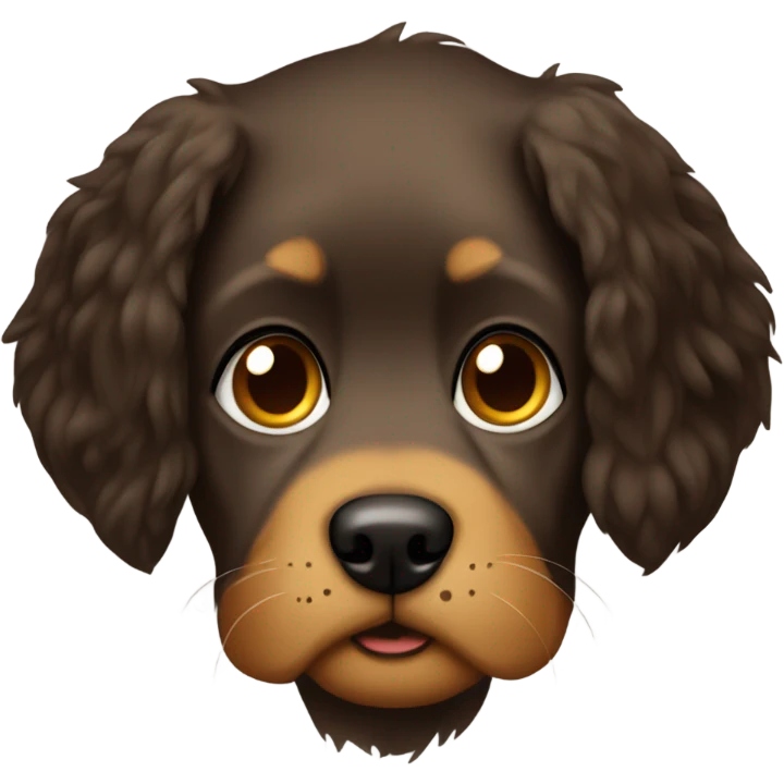 Halle as a dog emoji