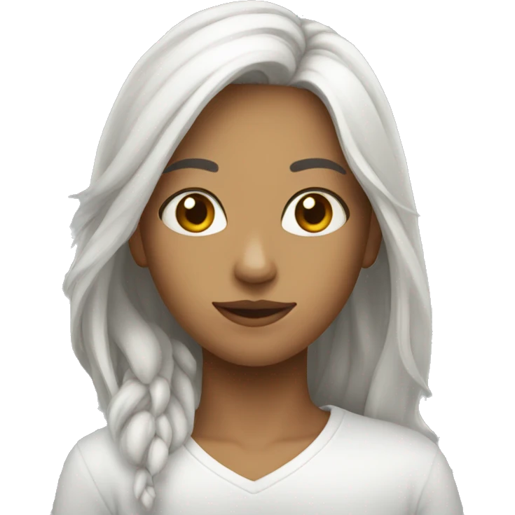 angla white emoji