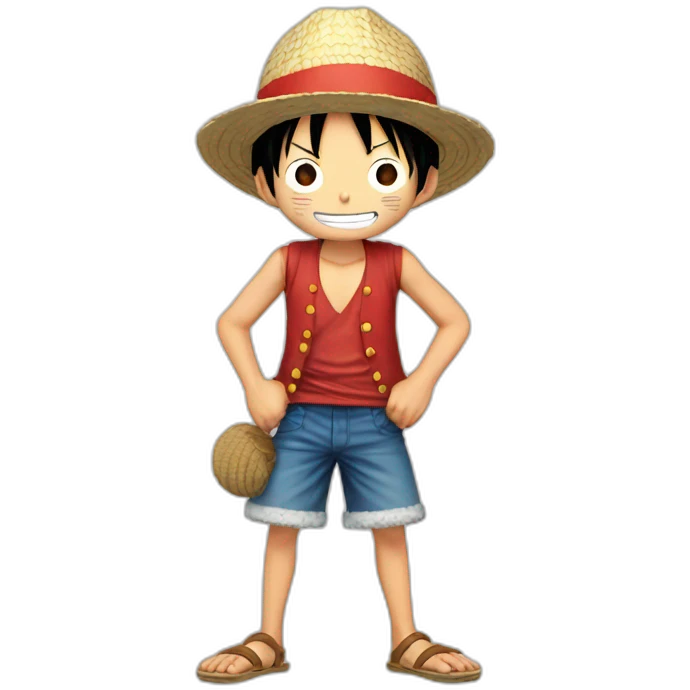 Luffy emoji