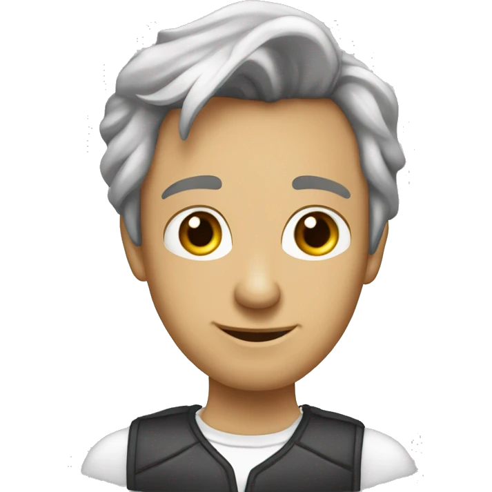 Собака Джек Рассел с сердечком emoji