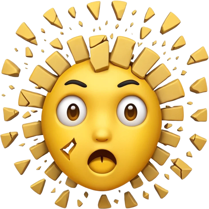 EXPLODING HEAD EMOJI emoji