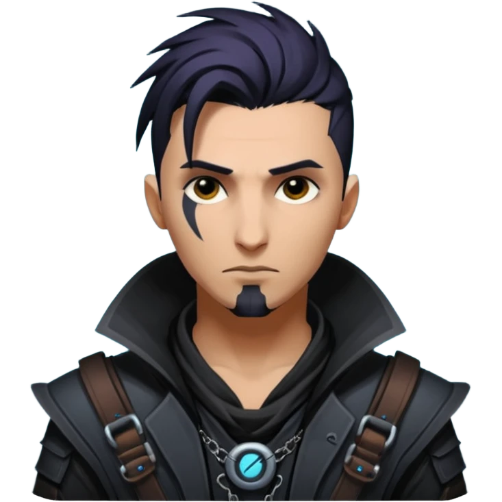 shadowrun technomancer raven male emoji