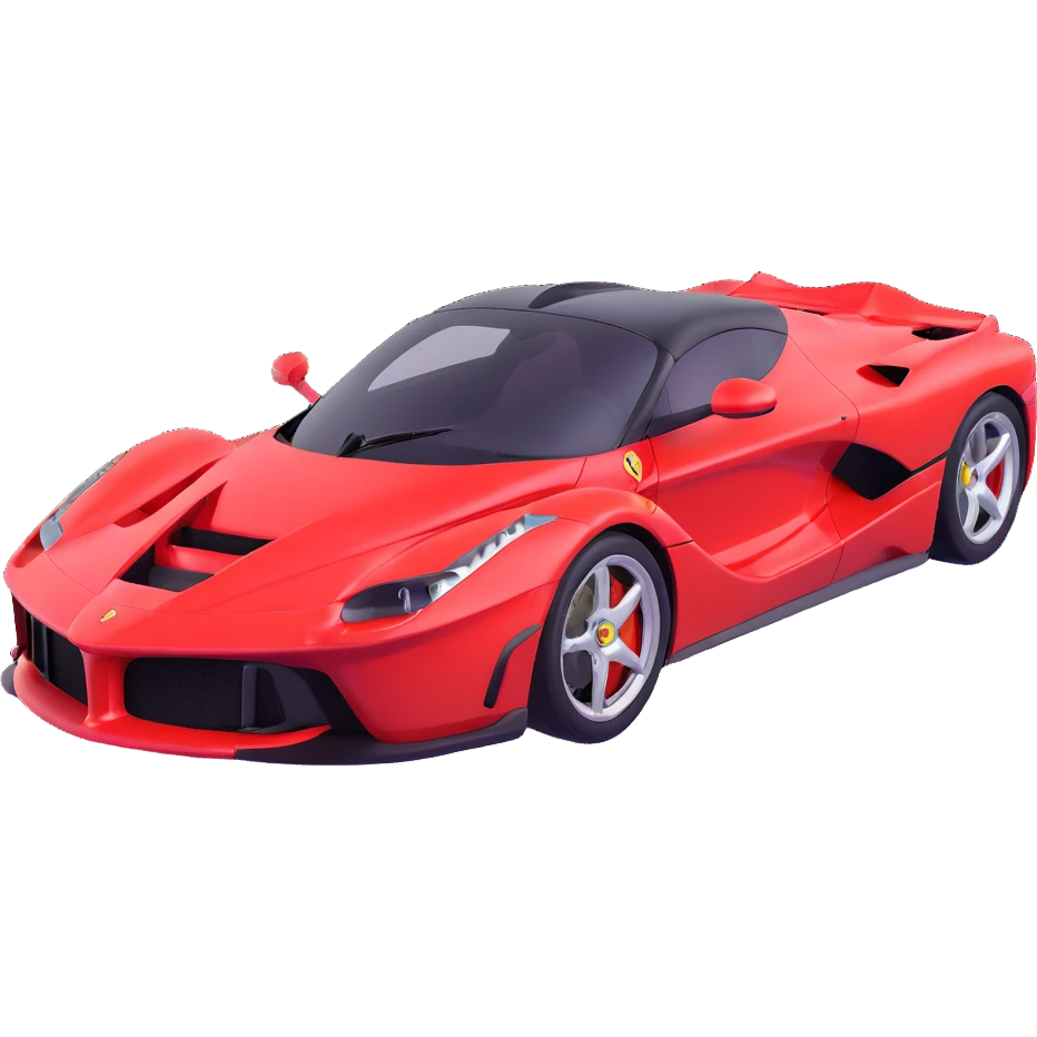 LaFerrari supercar emoji