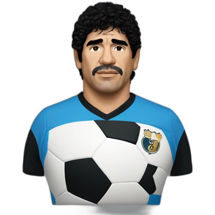 Maradona 2010 look emoji