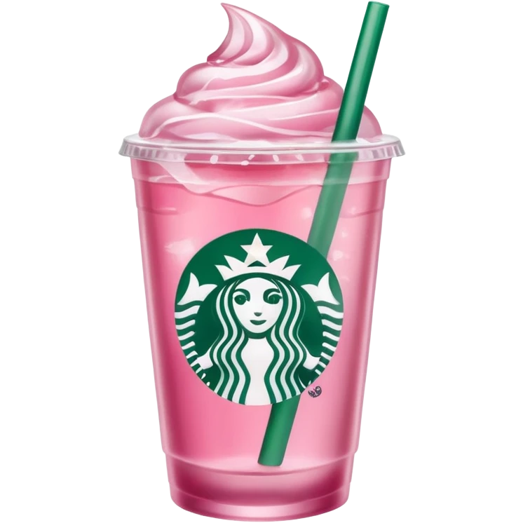 starbucks pink drink emoji