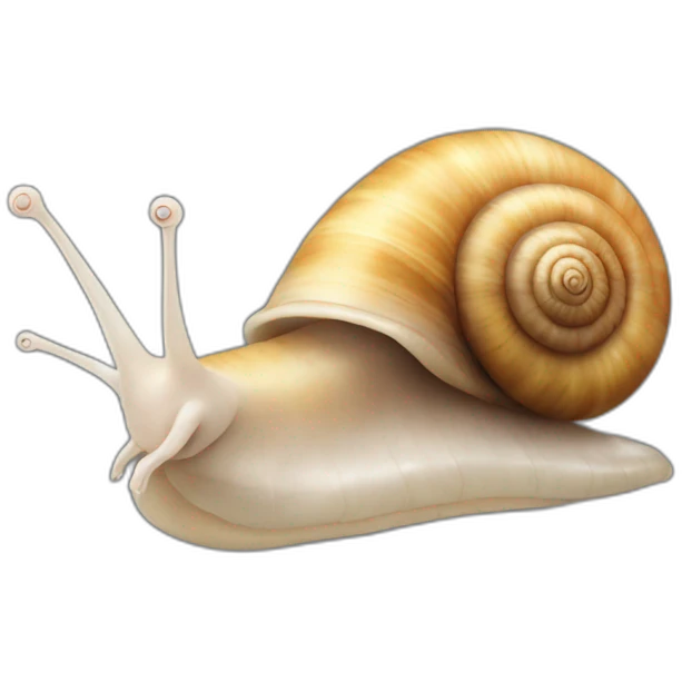 snail feet emoji