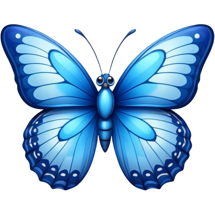 Cinematic Realistic Comical Blue Butterfly Portrait Emoji, Head tilted dramatically with an exaggeratedly amused expression, featuring striking, vividly detailed sapphire wings with playful, intricate patterns and wide, expressive eyes brimming with humorous disbelief, rendered with lifelike clarity and vibrant natural hues, high shine, dramatic yet playful, styled with an air of cheeky floral mischief, soft glowing outline, capturing the essence of a spirited and over‐the‐top blue butterfly that looks ready to flutter its way into viral fame! emoji