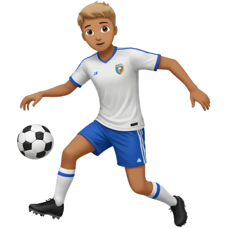 soccer player doing ball tricks emoji