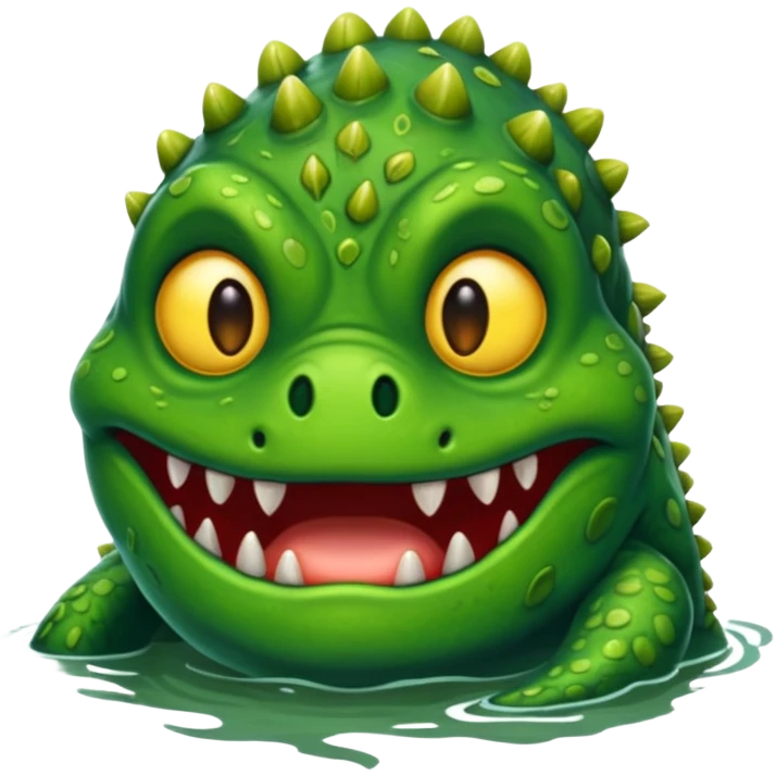 swamp monster emoji