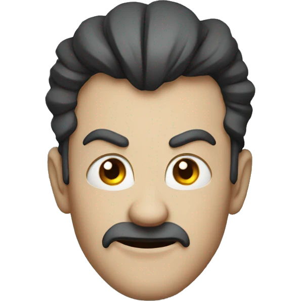 Evil character emoji