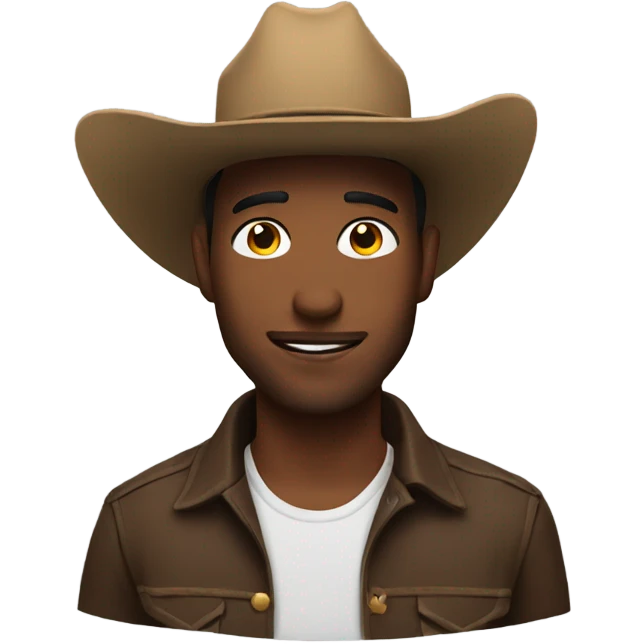 Me with a cowboy hat emoji
