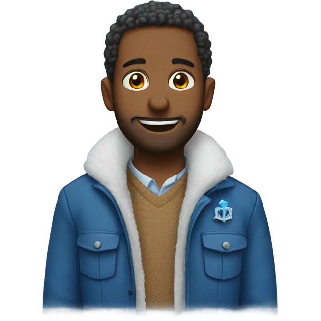 Winter Hanukkah emoji