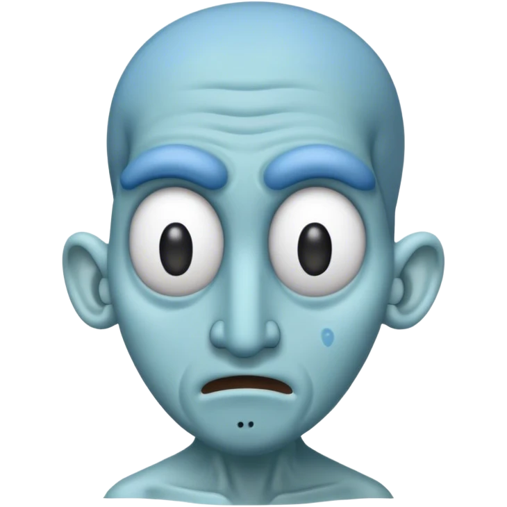 Squidward tentacles emoji