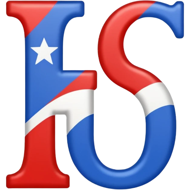 4th of July themed alphabet emoji