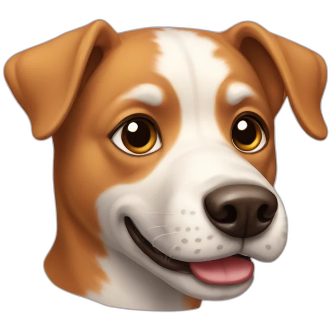 Sweet dog emoji