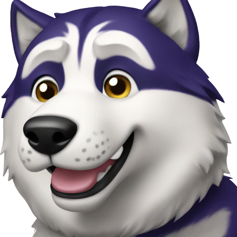 Uw husky  emoji