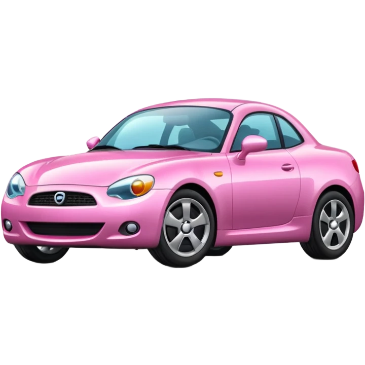 Pink car emoji