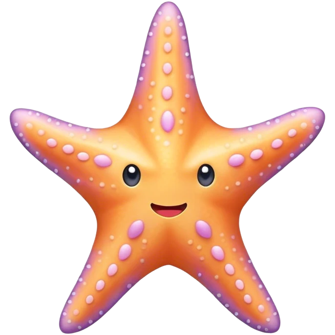 Pastel starfish  emoji