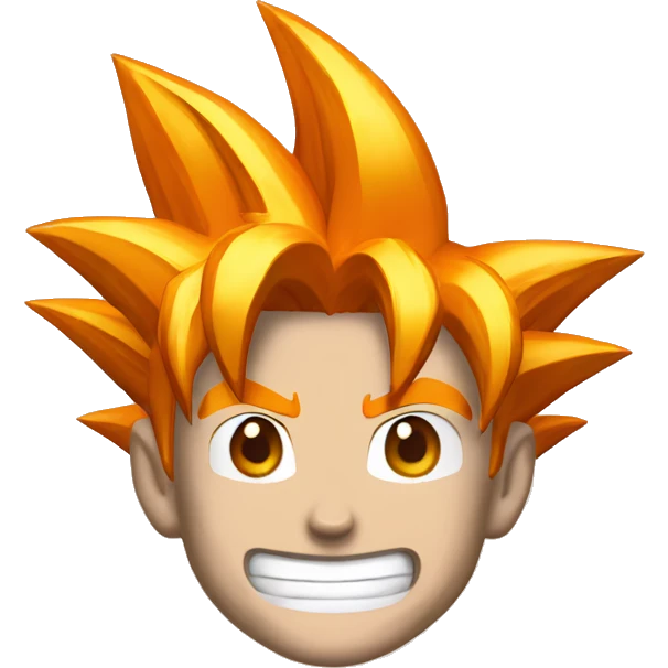 Goku énervé emoji