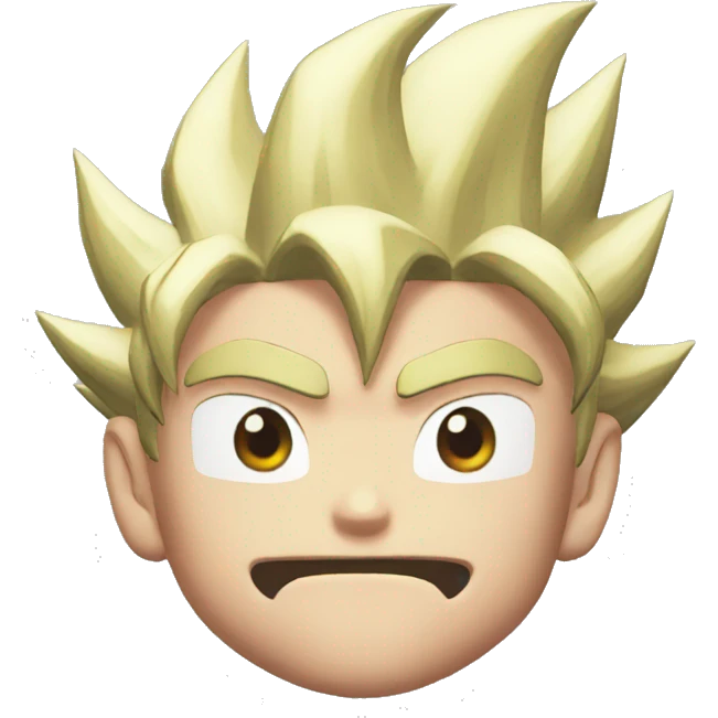 Goku from dragon ball z emoji