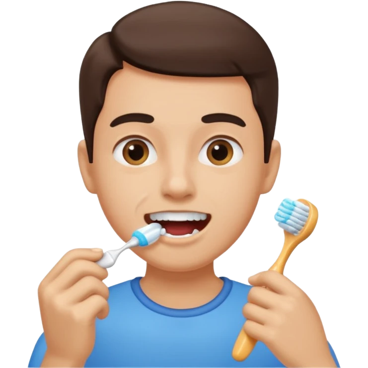 cepillado dental/tooth brushing emoji