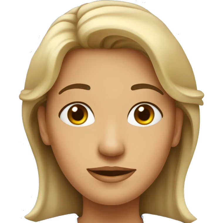 une femme étoile emoji