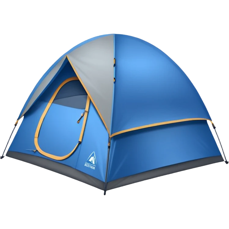 Hiking tent emoji