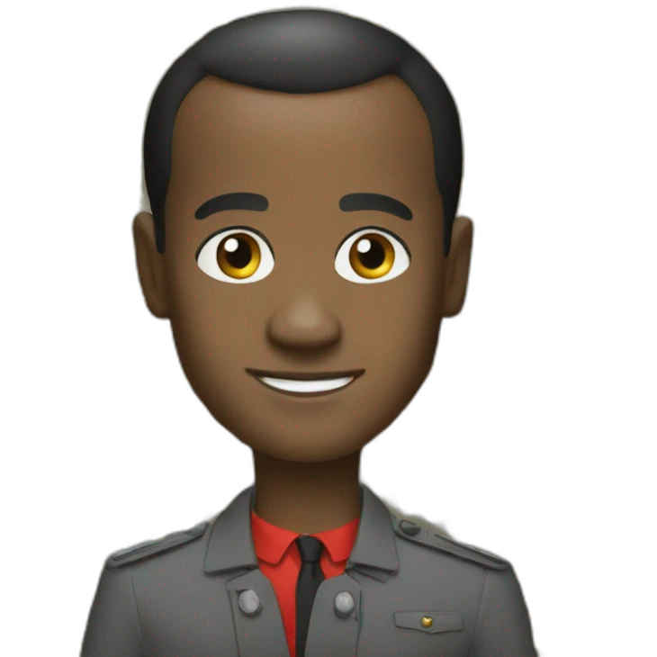 Macron africaine emoji