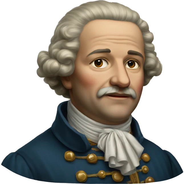 photorealistic German XVIII century emoji