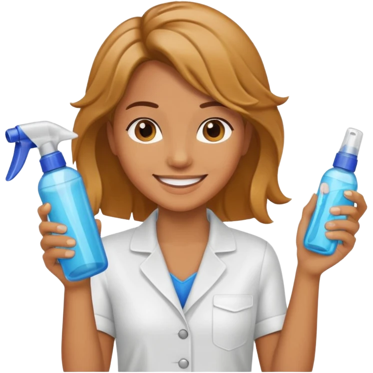 Stylist with spray bottle




 emoji
