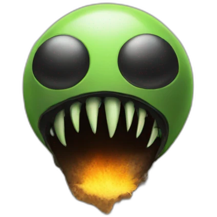 aliens bombing a bank emoji