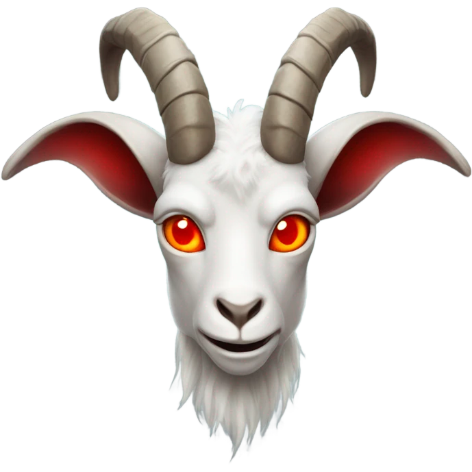 goath alien red daemon  emoji