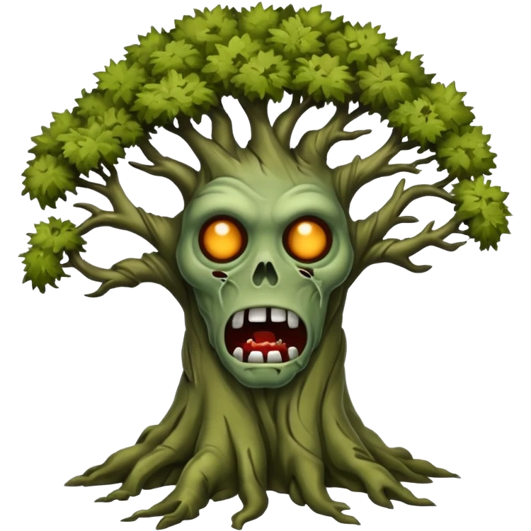 zombie tree emoji