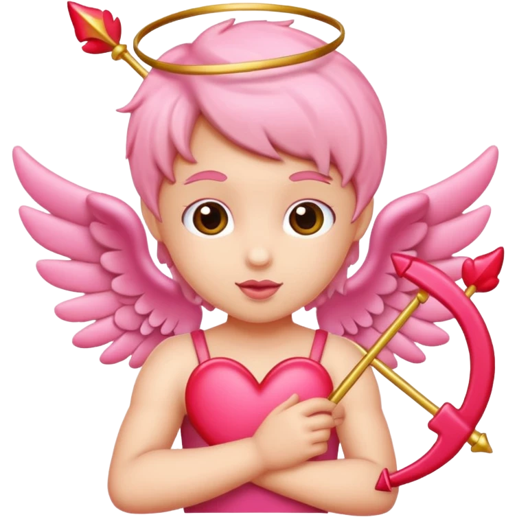 Pink Cupid emoji