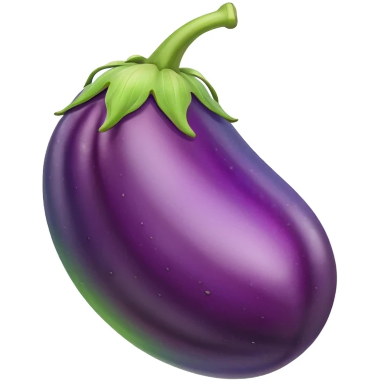 Rainbow eggplant emoji