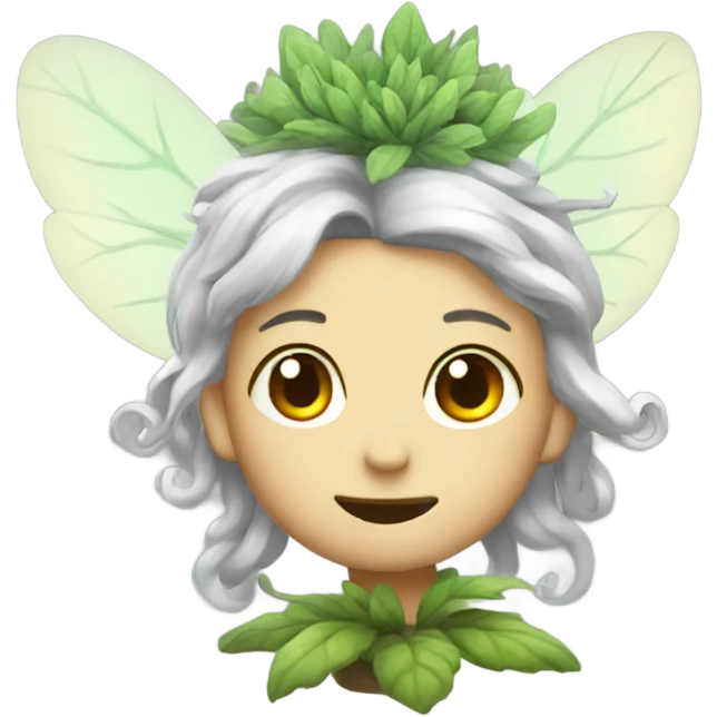 Cloud weed fairy emoji