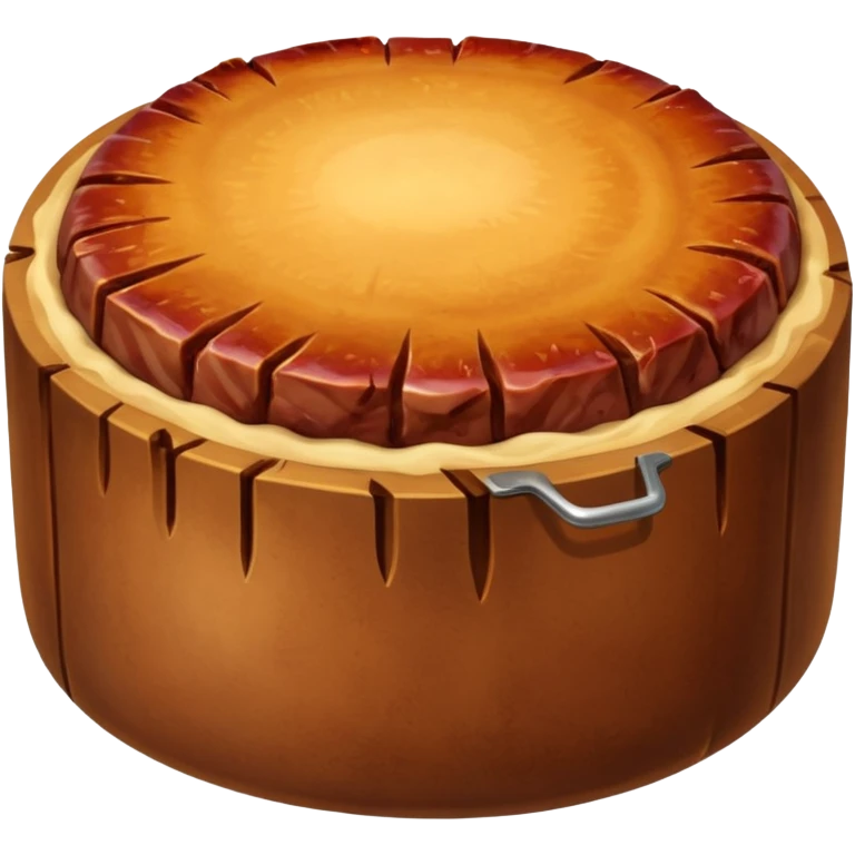 round meat roasted  emoji