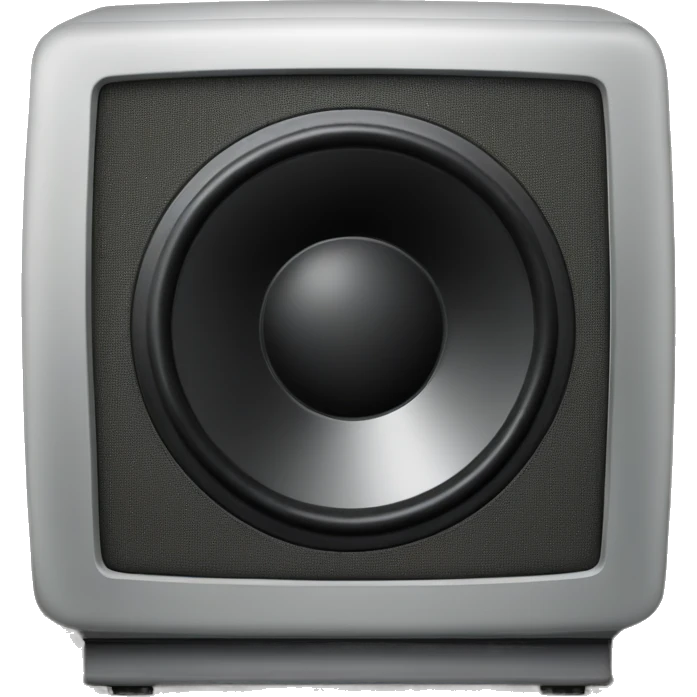 recording studio monitor  emoji