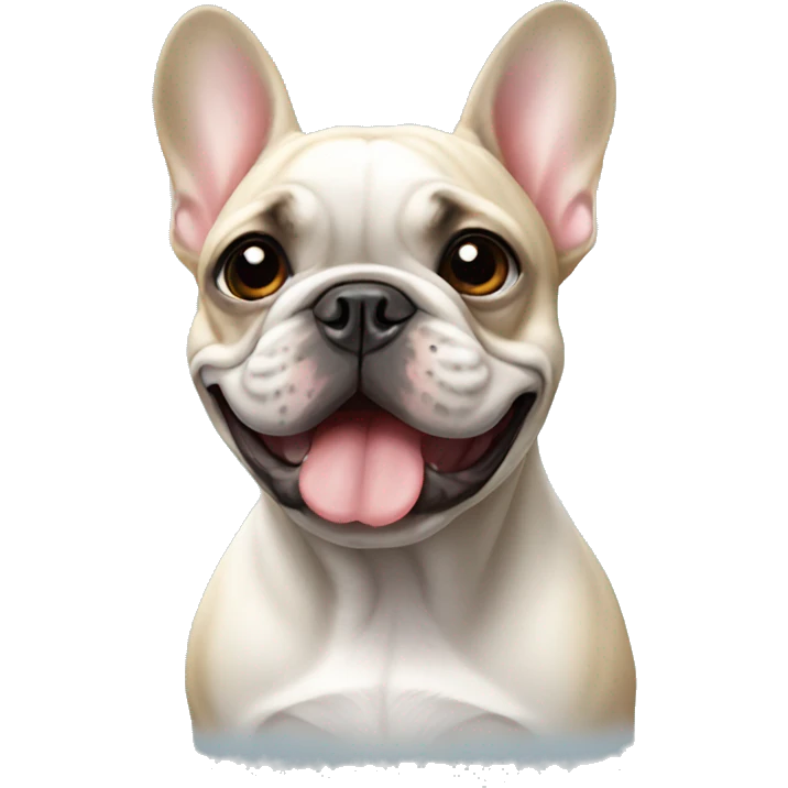 French bulldog emoji
