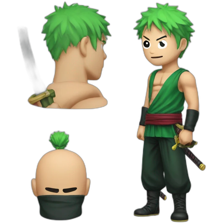 Zoro avec son sabre  emoji