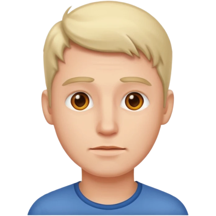 A man that is is being very touched  emoji